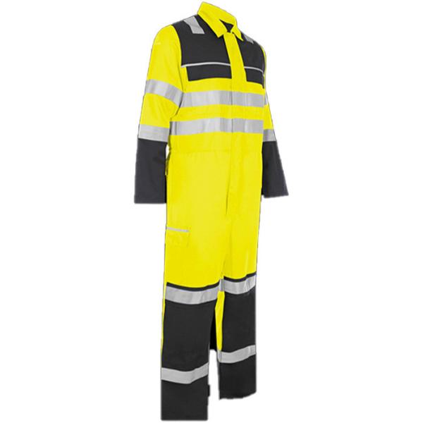 Fire Retardant Reflective Safety Coveralls Cotton Hi Vis Waterproof Coveralls