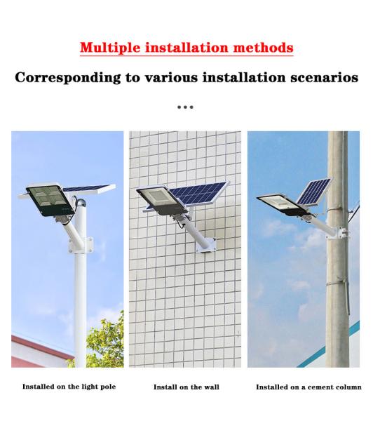 Ip65 10w 20w 300w Solar Street Light Automatic Solar Street Light Weather Resistance