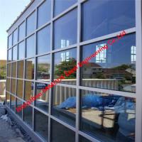 Aluminium Unitized Curtain Walls Anodized Glass Window Walls