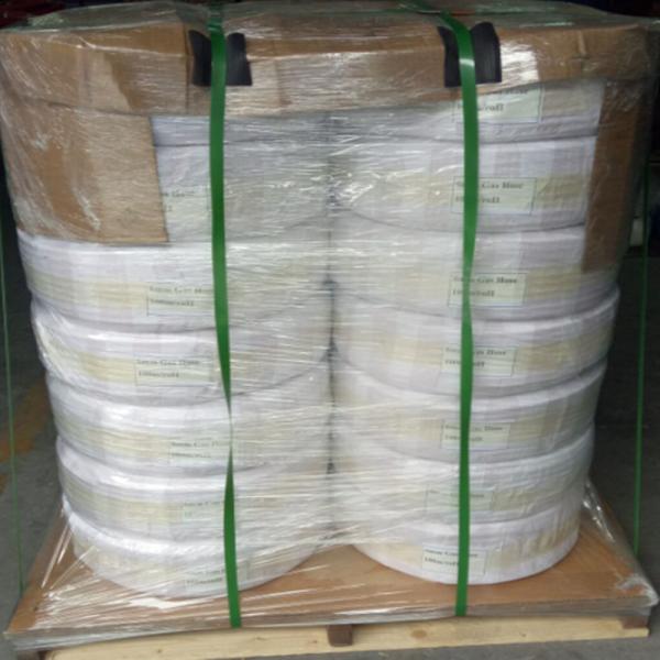 Le fil d'acier inoxydable a tressé le tuyau flexible en caoutchouc 1/2 » HI-HI 60cm de gaz 100cm