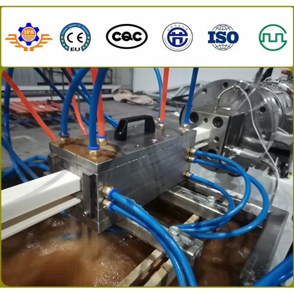 SJSZ51 100-150kg/H  | Siemens Motor | ABB Inverter | PVC Corner Profile Extrusion Line