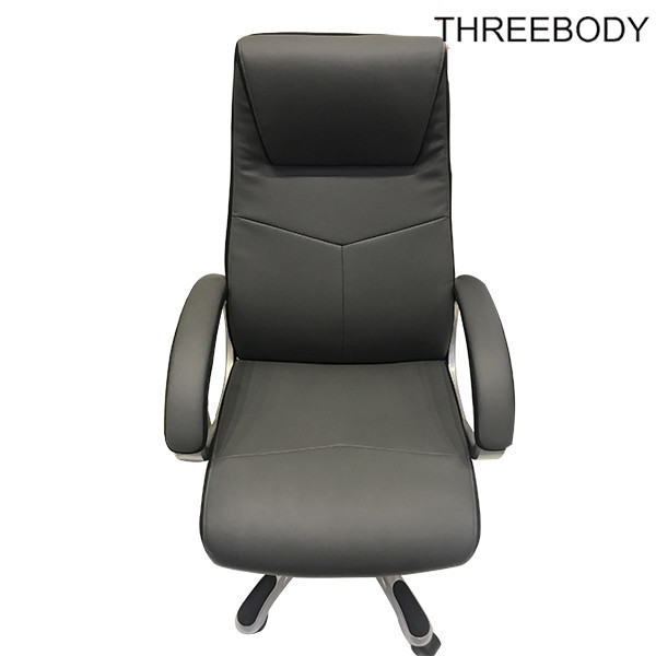Black Executive Racing Office Chair With Footrest Loaded 1136kgs 360 Degree Swivel Wheel