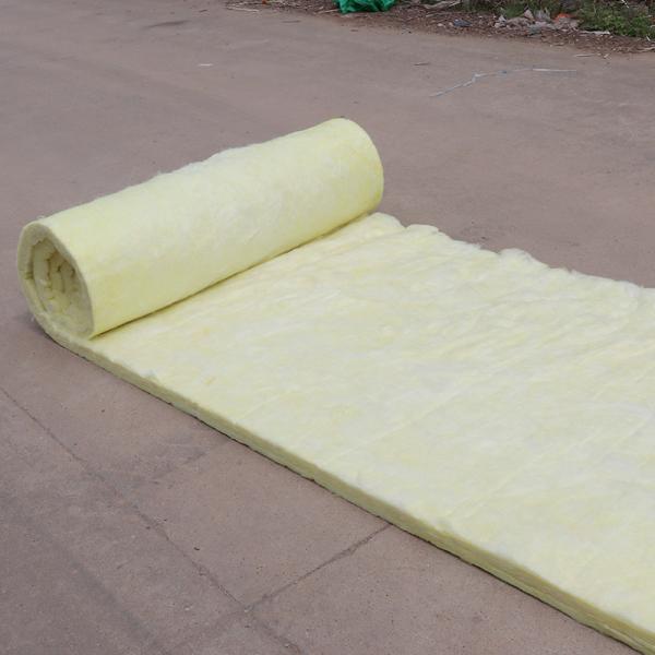 30mm Fiber Glass Wool Mat Thermal Insulation sound absorption 50kg/m3