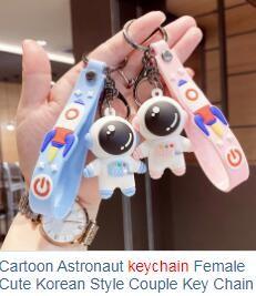 Cartoon Bear Keychain Cute Crystal Keychain Suitable for Car Keys Bag Ornaments Decoration Gifts Suitable for Women