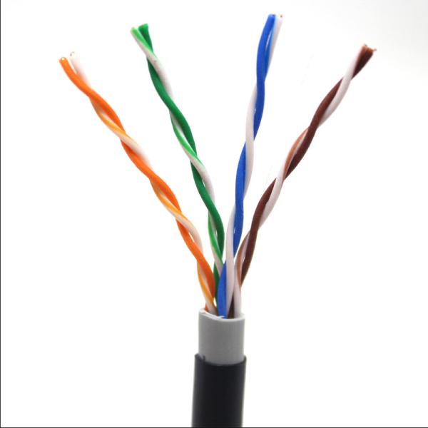 Copper Conductor CCA Cat5e Outdoor Waterproof Ethernet Cable 1000 Ft