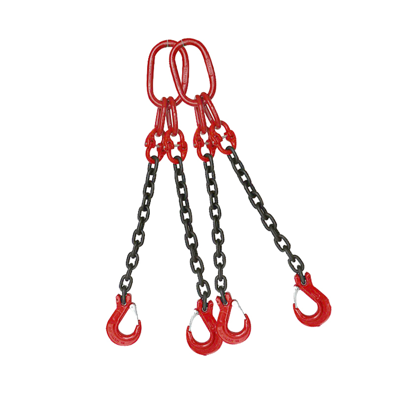 Durable Lifting Chain Sling Corrosion Resistant G80 Lifting Sling Equipped With