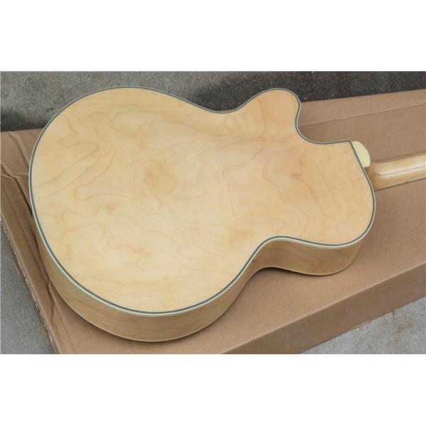 Custom Semi-finished Electric Guitar Kit with Rosewood Fretboard,Abalone Inlay,Semi-hollow Body