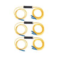Sc amarelo do PDL do OEM o baixo fundiu o divisor da fibra para telecomunicações