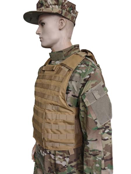 Tactical 600D Polyester Battle Vest Modular MOLLE Vest Breathable