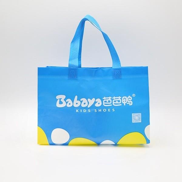 Blue Ultrasonic heat seal full-auto machine made non woven bags