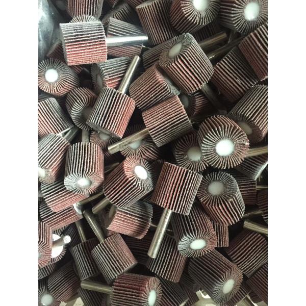 Aluminum Oxide Sanding Flap Wheels for Drill Shank Mounted Custom Size Grit OBM Supported Abrasive Grinding Tool