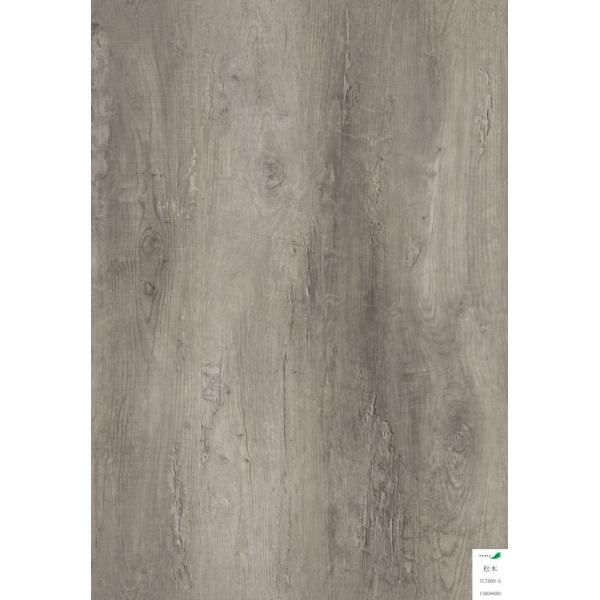 PVC Plank Flooring , Waterproof Luxury Vinyl Flooring 0.3mm Wear Layer