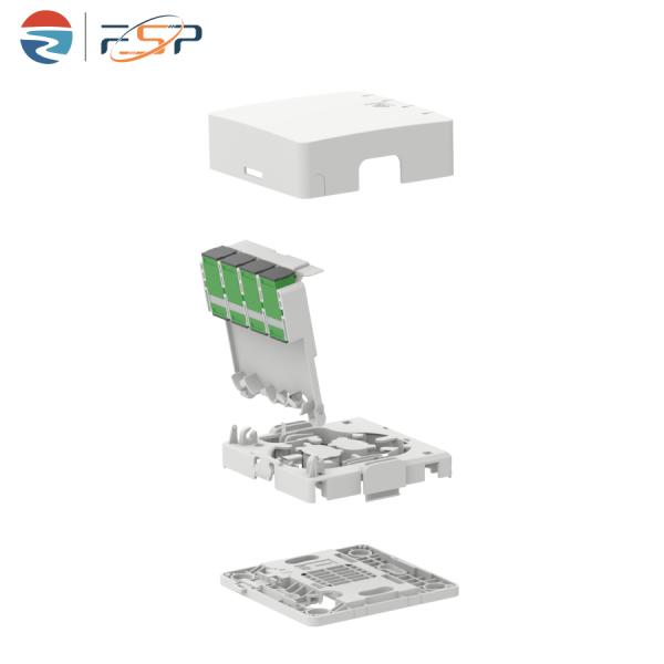 Внутренняя FTTX 4 ядра пластиковые волоконно-оптические фасфальты с разъединителем типа SC