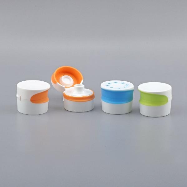 ABL Refillable Toothpaste Container 35ml - 110ml Empty Toothpaste Containers With Flip Top Caps