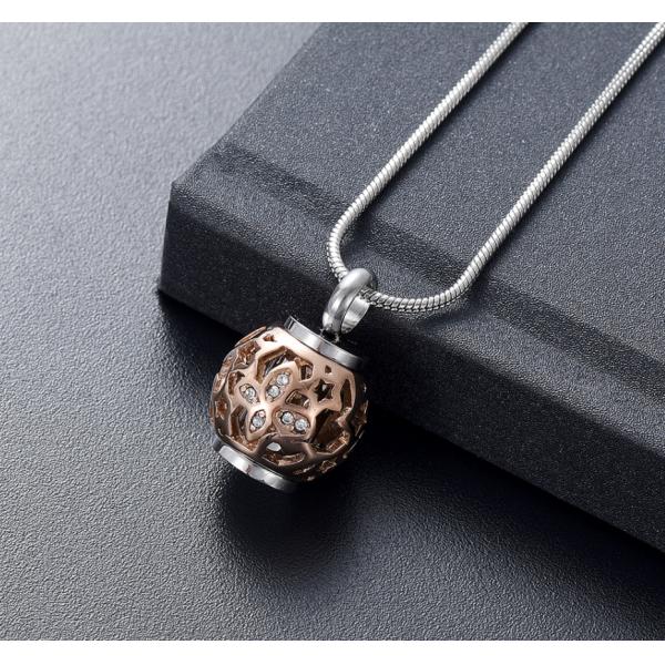 Excellent Ash Holder Keepsake Pendant Locket For Ashes Funeral Memorial Urn Necklace