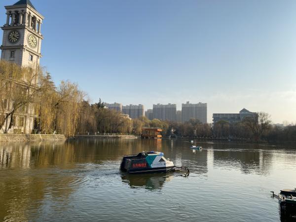 Uncrewed River Cleaning Boat ORCAUBOAT For Garbage Cleaning 1.5m/S 430kg