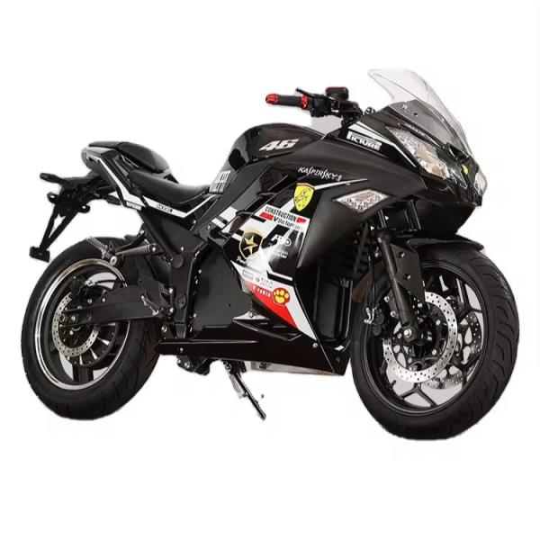 Brush Motor 72v 3000W 5000W Sports Motorbike Electric Racing Motorcycle EEC Moped Battery