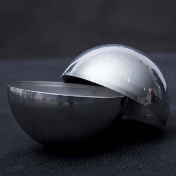 2 Inch Stainless Steel Hollow Steel Sphere 0.5mm Thickness 50mm Highly Polished