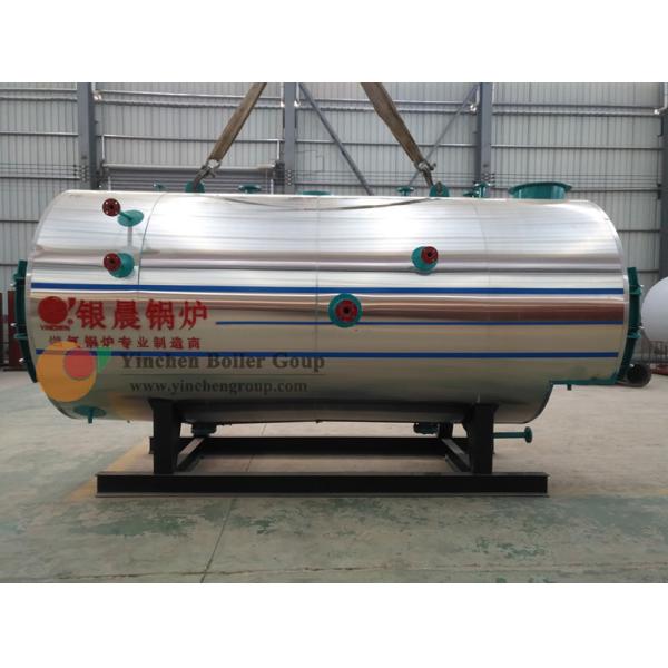 Natural Gas Fired Hot Water Boiler , Light Oil Fire Tube Boiler Efficiency