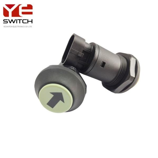 Tractor Hydraulic Push Button Switch 30mm IP67 Electronic Push Switch