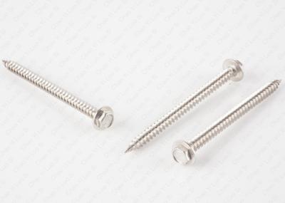 A4 A2 Roofing Stainless Steel Wafer Head Screws Flat Head ANSI Standard