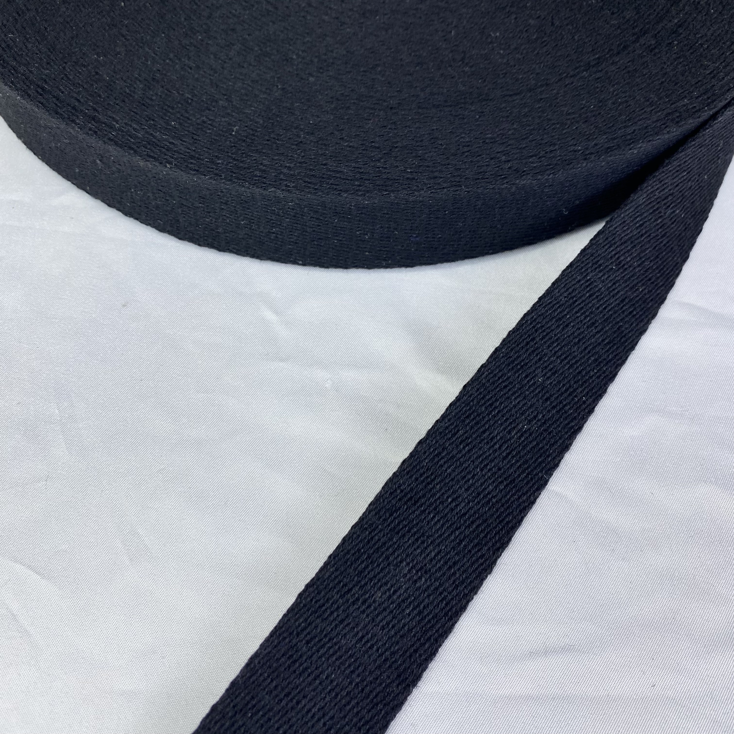 Thickened polyester-cotton webbing Various colors Backpack strap Belt Handbag strap