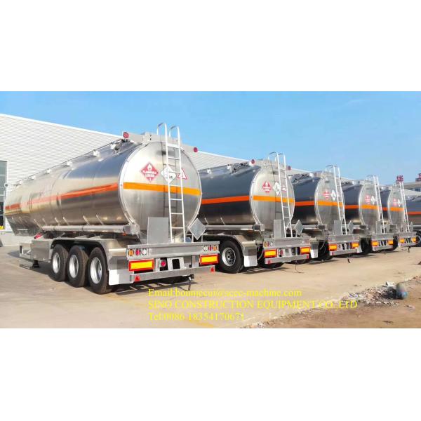 Масляный бак алюминиевого сплава 42000 литров сверхмощных Semi трейлеров