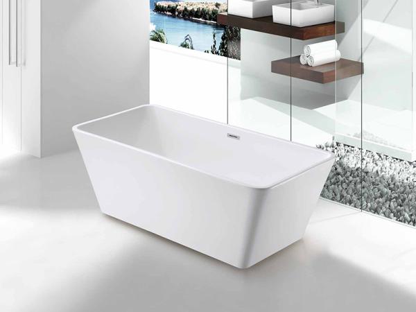 CUPC Certified Acrylic Free Standing Bathtub Ergonomic SP3638 1500×700×580mm