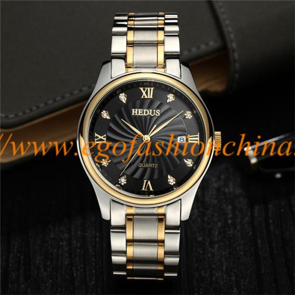 Rose Gold Black White Woman Watch Luxury Watch for Man Stainless Steel Watch Quartz Watch