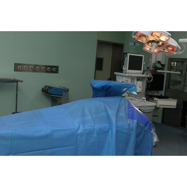 Ophthalmic Disposable Surgical Packs / Disposable Medical Sheets Blue Color