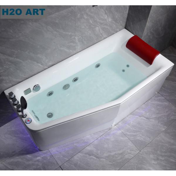 European Indoor Acrylic Massage Bathtubs Freestanding Whirlpools for Relaxing Massage