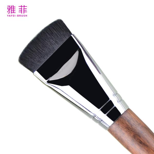 TOUCH UP 02  Foundation Brush Synthetic Hair Copper Professional Flat Facial Makeup Brush