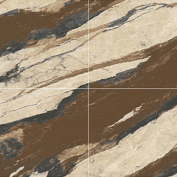 Elegantes baldosas de piedra de lujo pulida para interiores de 1000x1000mm en color verde para oficinas, 3 estilos