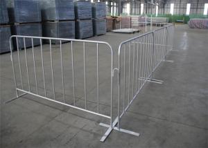 1.8mm espessura Metal aço segurança rodoviária portátil pedestre temporária