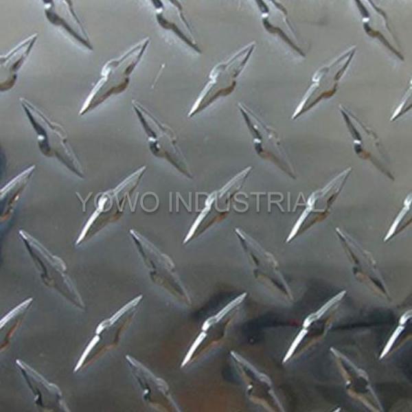 Mill Finish 20mm 1500*3000mm Aluminum Embossed Sheets For Bus