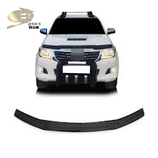 Dark Smoke Car Bonnet Guards ABS Material 100% Tested Quality ROHS Approved