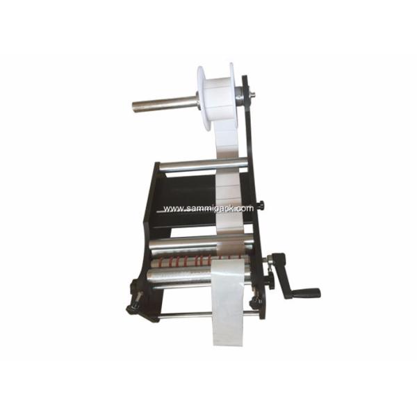 Manual Adhesive Sticker Packaging Labeling Machine For Round Bottles