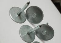 Galvanized Steel Cuphead Weld Pins Used In Capacitor Discharge Stud Welding Processes For Metal Ductwork Insulation