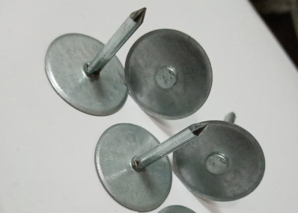 Galvanized Steel Cuphead Weld Pins Used In Capacitor Discharge Stud Welding Processes For Metal Ductwork Insulation