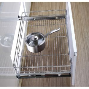 Нержавеющая сталь вытягивает вне аксессуары оформления кухни корзины ящика провода современные