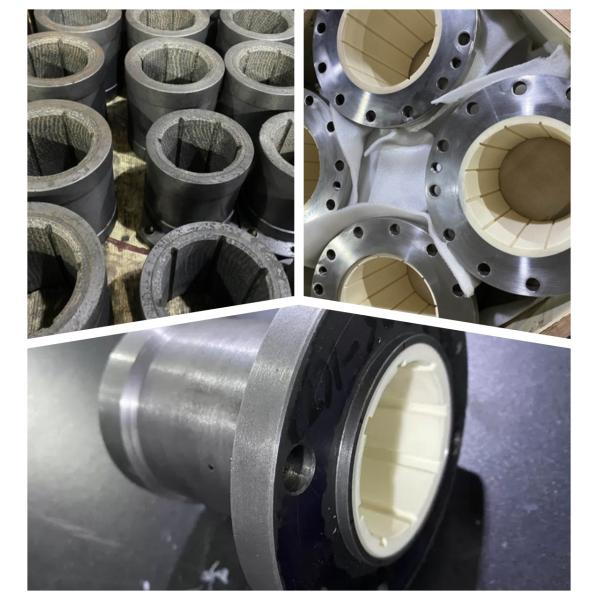 Water Lubricated bearings For Pumps Interference Press Fit Graphite Classification Tear-Resistant Replacement to Thordon SXL