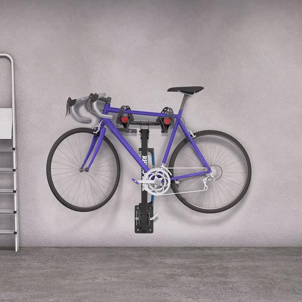 Carbon Steel Hitch Wall Mount Versatile Storage Device for Bike and Cargo Hitch Rack