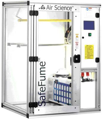 Double Movable 502 Fingerprints Fuming Ark Automatic / Manual For Sweat Fingerprints Investigation