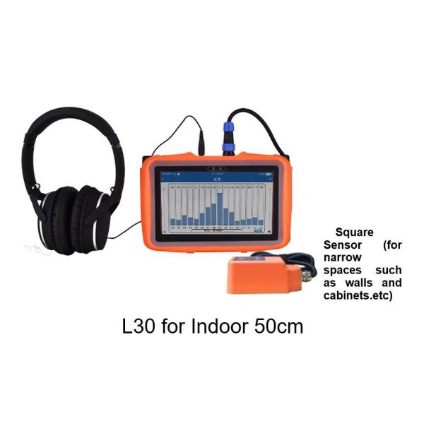 Pqwt-L30 Profundidade 50cm Ferramentas de encanamento de casa detector de fugas de tubulação de água