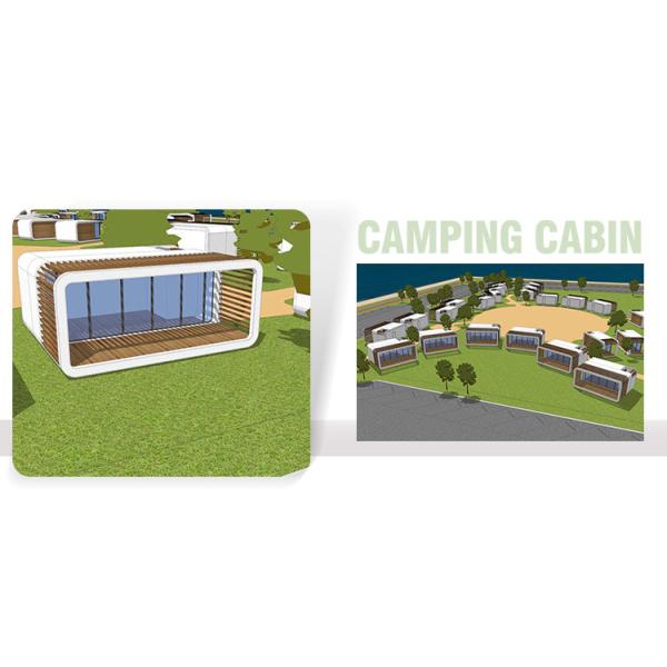 Студии сада алюминиевого бунгало кабины раздвижных дверей Prefab полуфабрикат Prefab Prefab модульные дома