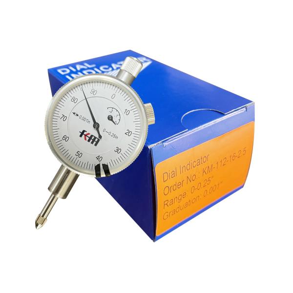 0-0.25'' Indicador de visão do torno com leitura de 0,001'