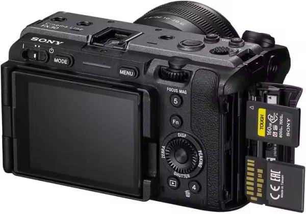 2025 Sony FX30 Caméra de cinéma numérique 4K Résolution vidéo Zoom Lens HD Fonction sans miroir DSLR