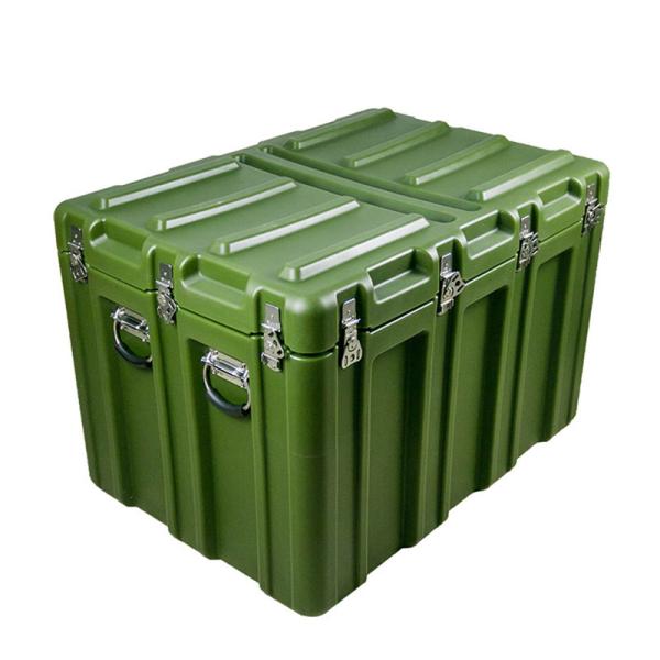 LLDPE Foldable Military Camping Gear Box Rotomolded Waterproof
