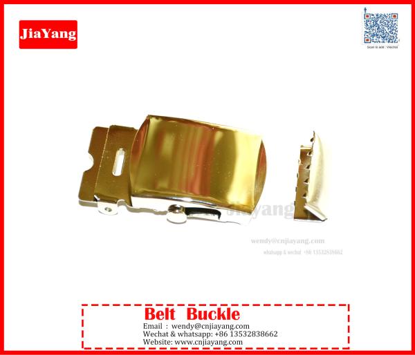 custom band logo flip top buckle pressing metal belt buckle