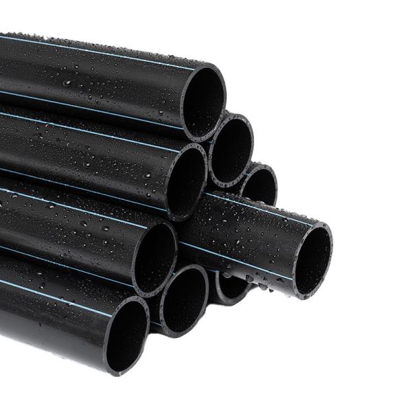 Black Plastic Hdpe Water Supply Pipe For Conveying Water DN20mm